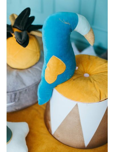Cuscino per la cameretta Wigiwama- Toy Cushion Toucan Teo