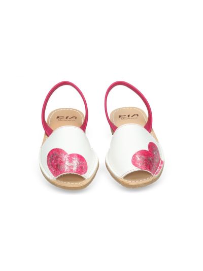 Ria Menorca - Avarcas menorquina - Cuore fucsia