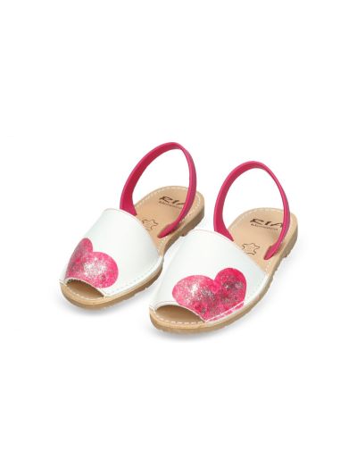 Ria Menorca - Avarcas menorquina - Cuore fucsia