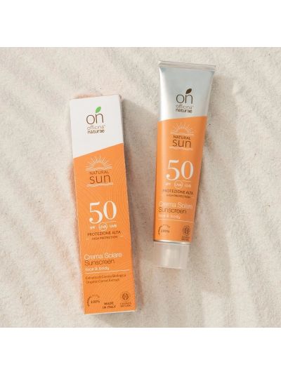 Cosmesi ecologica- Crema solare SPF 50, viso e corpo