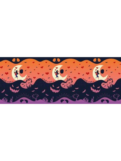 Fascia portabebè Babymonkey - Trick or Treat in arancio