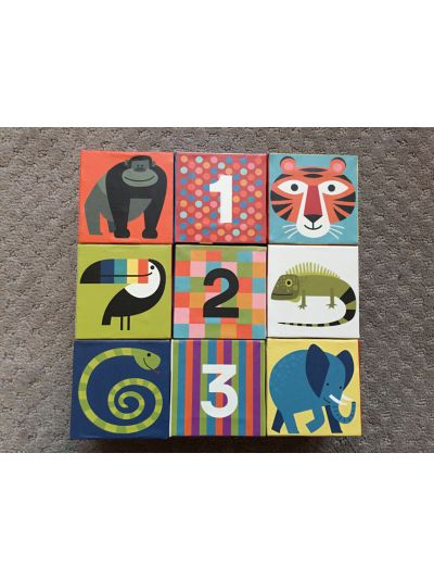 Crocodile Creek - Jumbo Block Set - Animalia