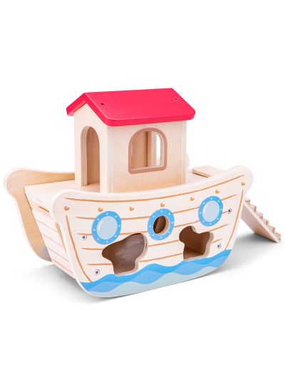 Gioco in legno Classic Toys- Arca di Noè ad incastro