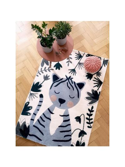 Tappeto d’arredo per la cameretta Nattiot – LINXY la tigre