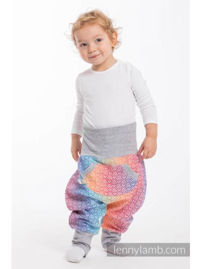 Pantalone LennyBaggy - Big Love - Rainbow & Grey