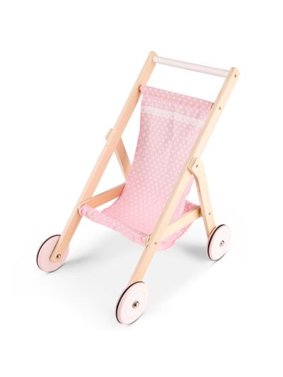Gioco in legno Classic Toys- Passeggino in legno