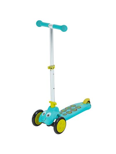Monopattino richiudibile per bambini Scootiebug - Splodge green