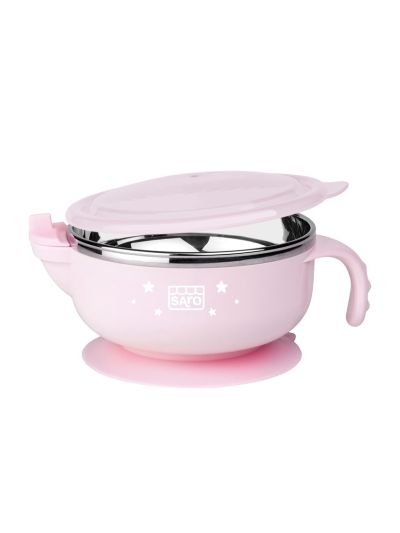 Ciotola termica Saro baby in acciaio Galassia in vari colori