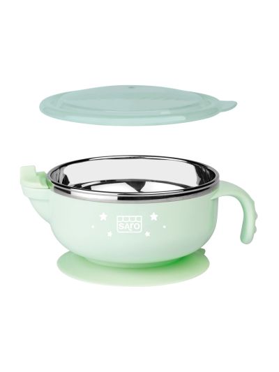 Ciotola termica Saro baby in acciaio Galassia in vari colori