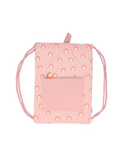 Sacca-Zaino Impermeabile Tutete- Arcobaleno Rosa