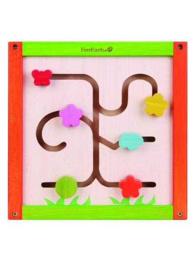 Gioco in legno Everearth - Cubo Multi Attività 5 in 1