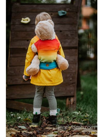 Marsupio per bambole LennyLamb - Rainbow baby