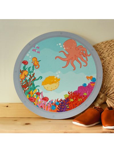 Accessori per la cameretta Liefs Jansje – Quadretto circolare in varie fantasie