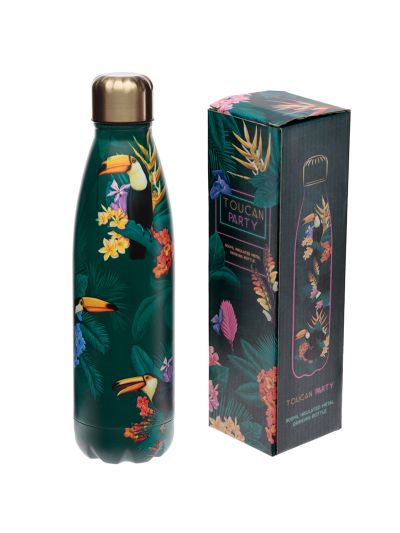 Borraccia termica in acciaio inossidabile Puckator- Toucan party