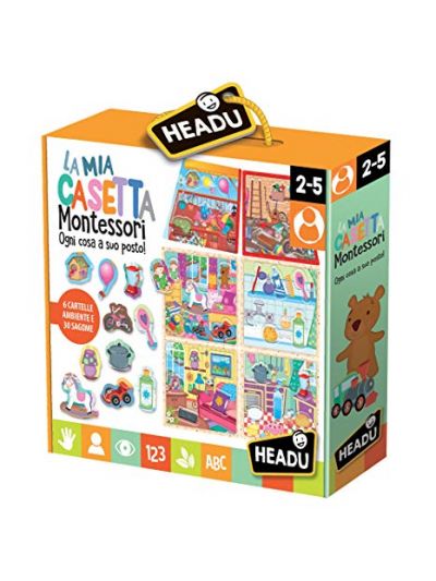 Gioco educativo Headu- La mia casetta Montessori