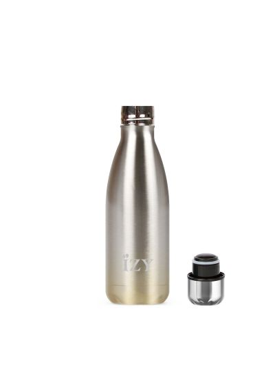 Borraccia termica 350ml Izy Bottles in acciaio - Gradient Gold