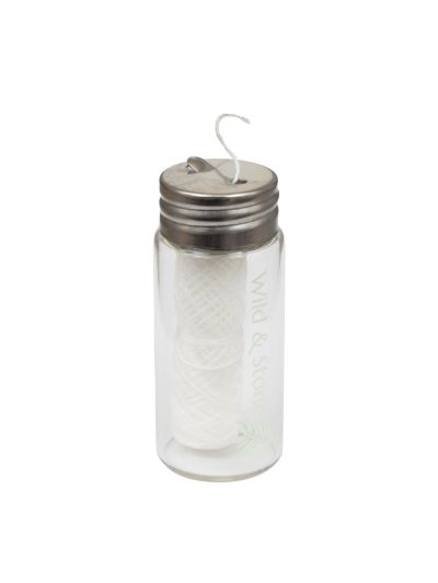 Filo interdentale riutilizzabile con amido di mais Wild & Stone - Menta