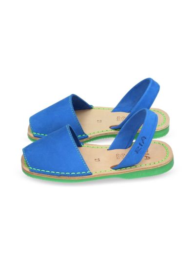 Ria Menorca - Avarcas menorquina - Azzurro/verde