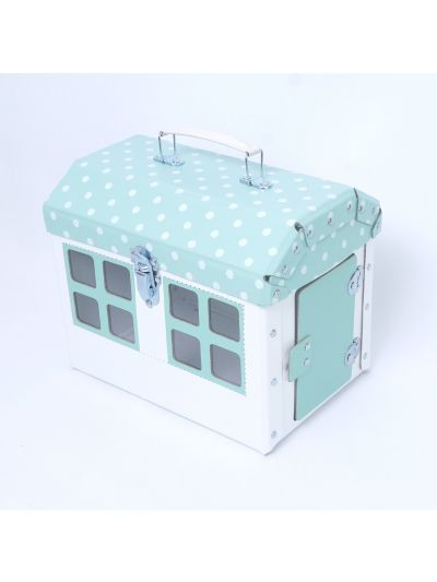 Accessori per bambini O'that We love happy baby & kids - Valigetta a forma di casa in vari colori