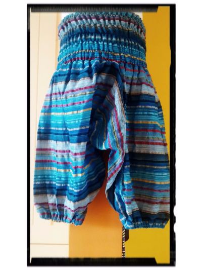 Pantalone bimbo Blue Stripes