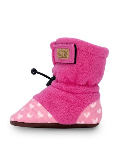 Booties primi passi Jan & Jul in pile - in vari colori