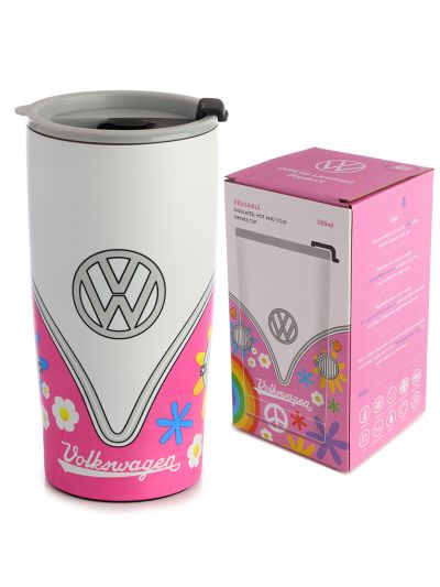 Thermos portapranzo/Borraccia termica Volkswagen VW T1 Camper Summer Love 500ml