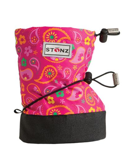 Stonz Booties - Paisley Pink Fuchsia