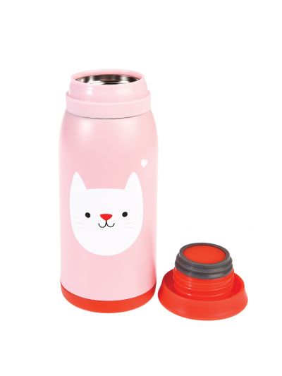 Borraccia termica in acciaio Rex London-Cookie the cat