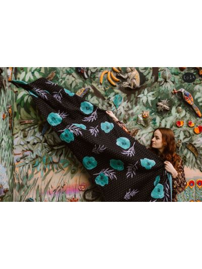 Fascia Portabebè - Roar - Coquelicots Mint