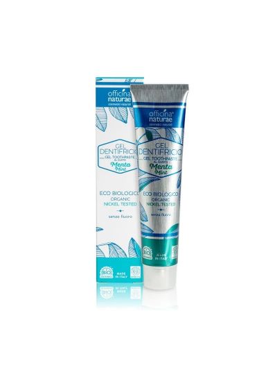 Dentifricio Naturale Officina Naturae - Gel rinfrescante ecobiologico alla Menta