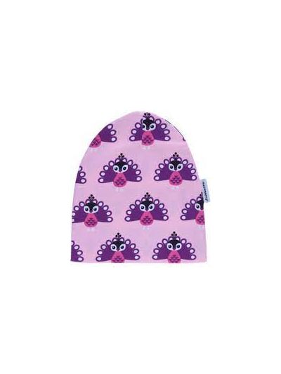 Cappellino in cotone biologico Maxomorra - Peacock, con rivestimento in velluto