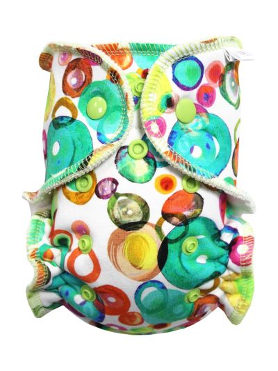 Pannolino lavabile Breberky- Fitted Newborn senza inserti in vari colori