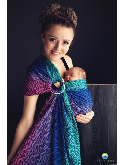 Fascia ad anelli Little Frog- Dark Aurora Cube