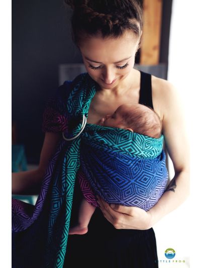 Fascia ad anelli Little Frog- Dark Aurora Cube
