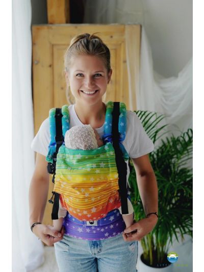 Marsupio ergonomico Little Frog- Prime Rainbow stars