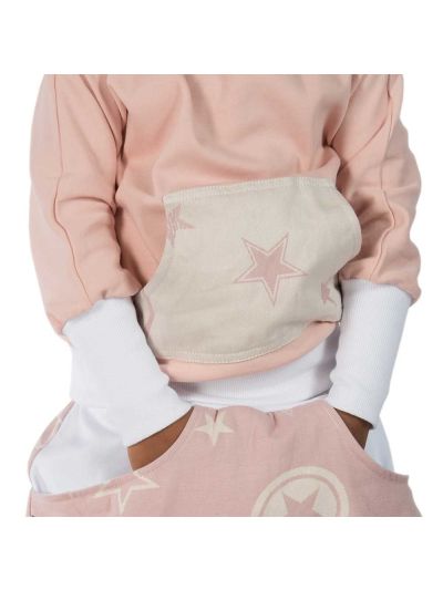  Fidella - Felpa Outer Space rosa taglia 0/3 mesi 