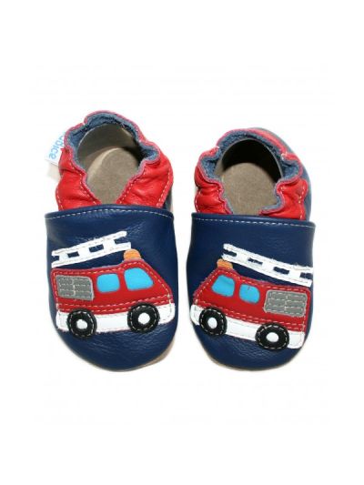 Scarpine primi passi BaBice - Fire truck navy