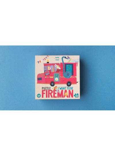 Puzzle per bambini Londji - I want to be....Fireman