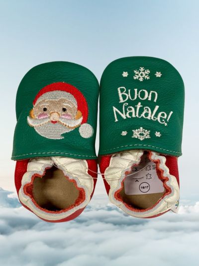 Scarpine primi passi Elobaby- Babbo Natale