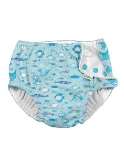 Costume Contenitivo I Play - Light Aqua Fish con bottoncini 
