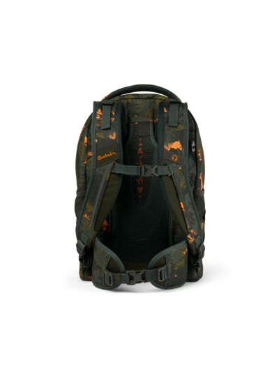 Zaino ergonomico Satch- Zaino per la scuola media Jurassic Jungle
