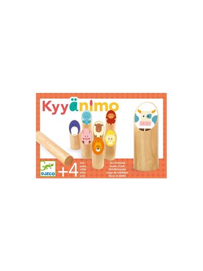 Gioco in legno Djeco- Primi birilli Kyyanimo