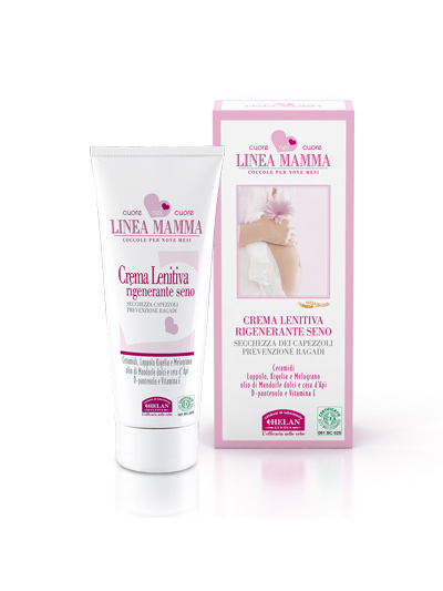 Cosmesi ecologica Linea Mamma Helan - Crema lenitiva rigenerante seno