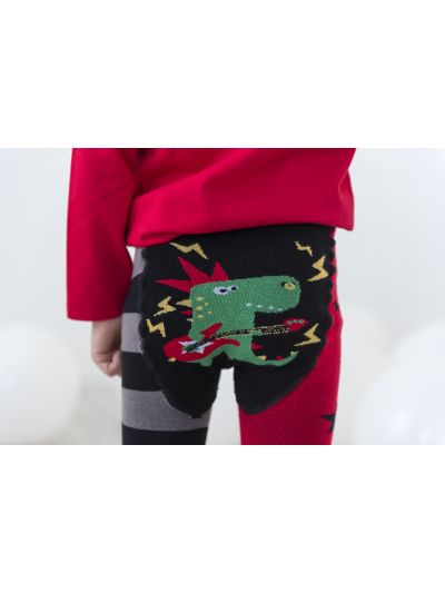Leggings Elobaby Dino Rock Blu scuro