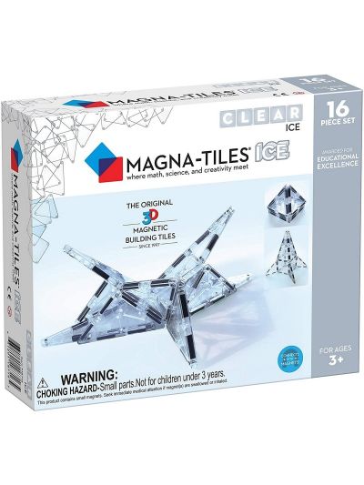 Costruzioni magnetiche Magna-Tiles- Ice - 16 Pezzi