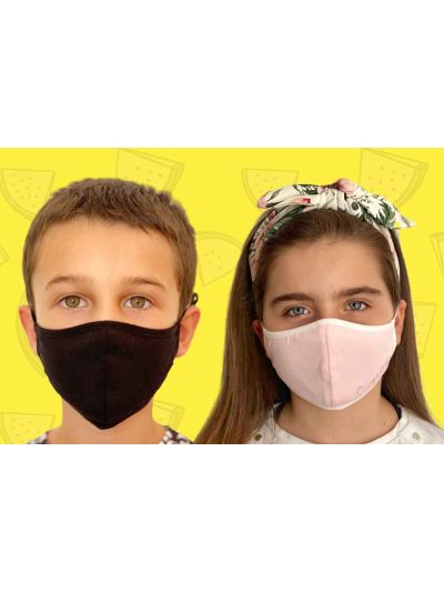 Mascherina lavabile igienica antibatterica Quokkababy- Bambino vari colori