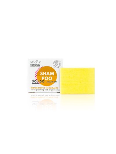 Cosmesi solida naturale CO.SO Officina Naturae - Shampoo Solido Rinforzante e Illuminante Mini size