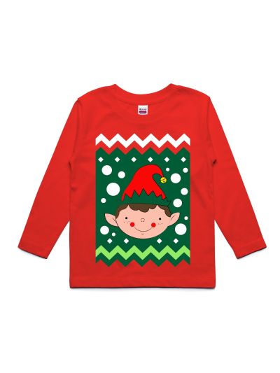 Maglietta di Natale per bambini Elobaby - Elfo