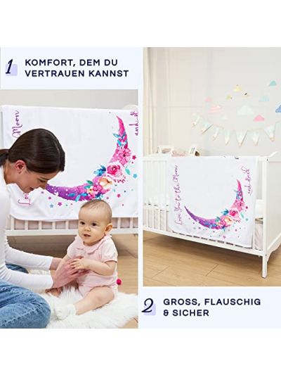 Accessorio prima infanzia Baby Milestone- Copertina per i mesi del Neonato