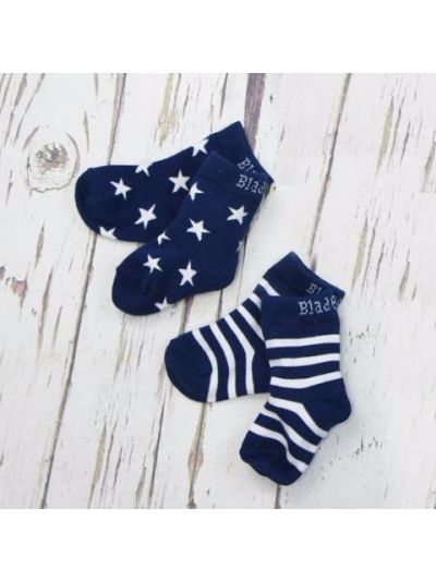Calzini da bambino Blade & Rose - Navy and White